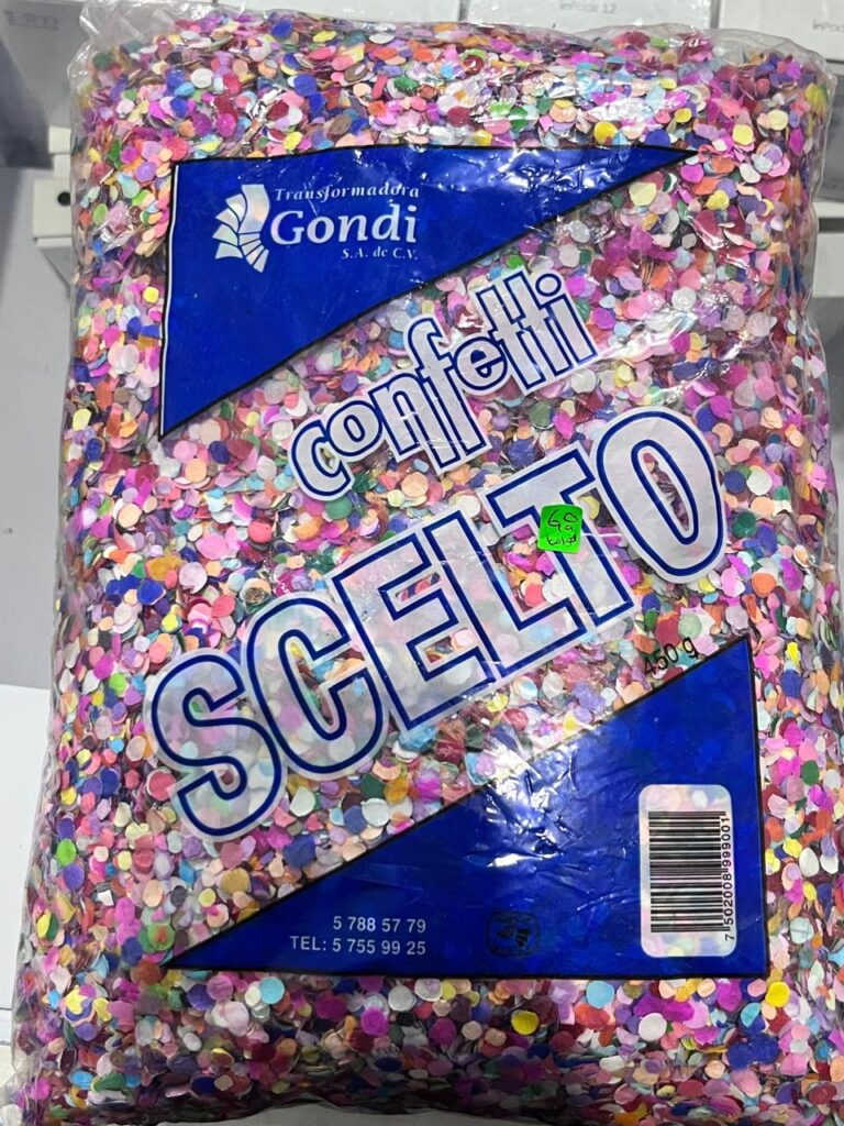 Bolsa de confeti