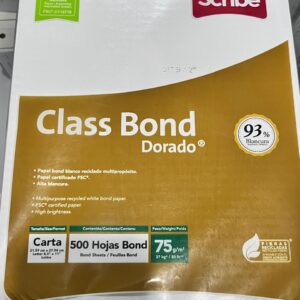 500 hojas bond